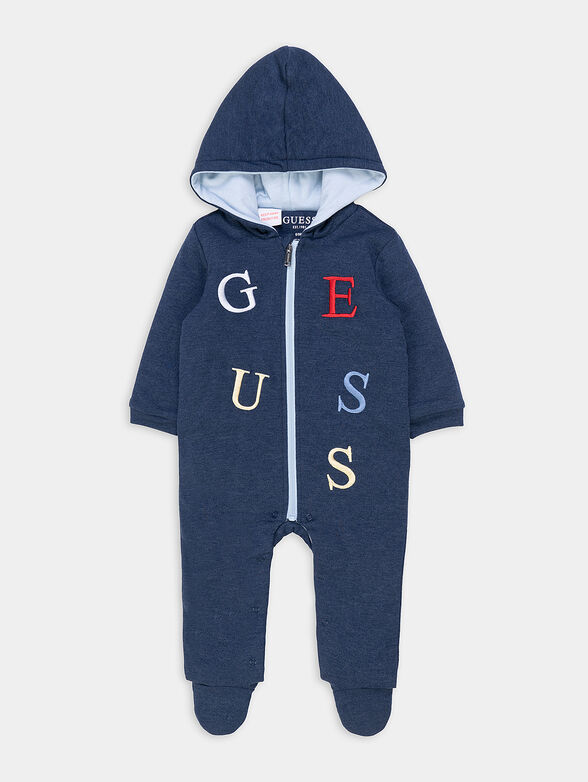 Unisex overalls with embroidery - 1