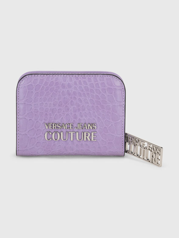 Wallet with croco texture  - 1