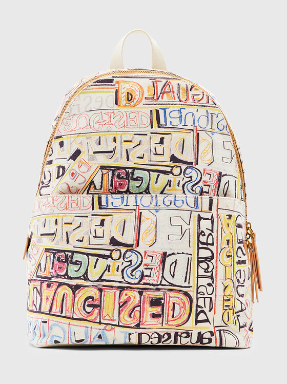 Rucsac MARI cu monogramă imprimată - 1