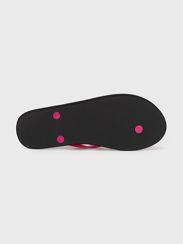 Beach flip-flop with animal print - 5