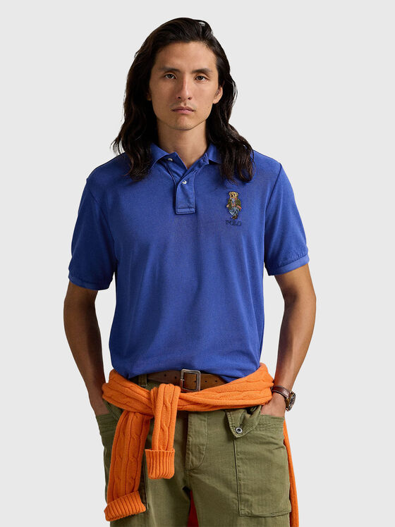 Tricou polo din bumbac cu logo Polo Bear - 1