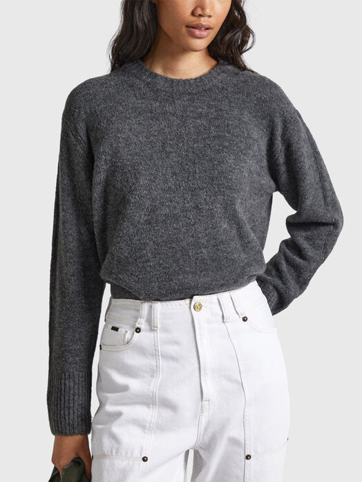 DENISSE sweater with oval neckline 