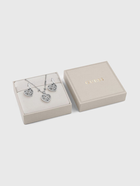 HEART CAGE set two pieces in gold color - 1