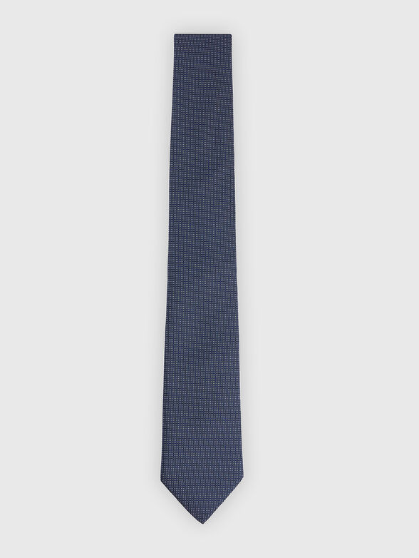 Tie of silk and jacquard - 1