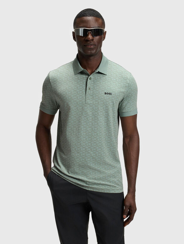 PADDY cotton polo shirt with logo - 1