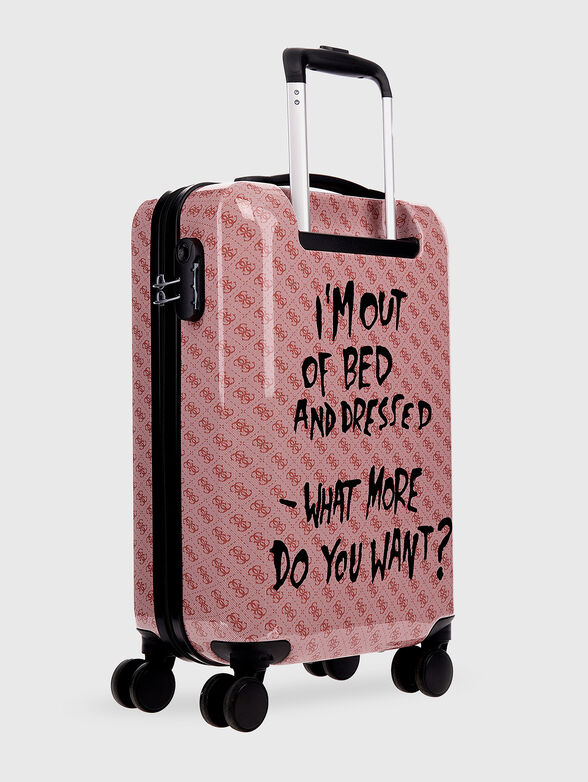 Suitcase with 4G monogram print - 2