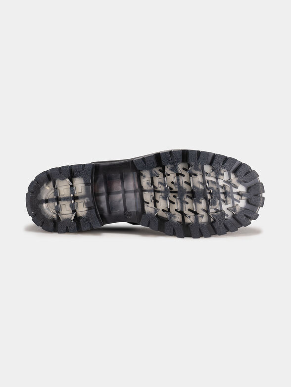 BIKER II leather slip-on ankle boots  - 5