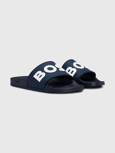 Slippers  with contrasting logo   - 3