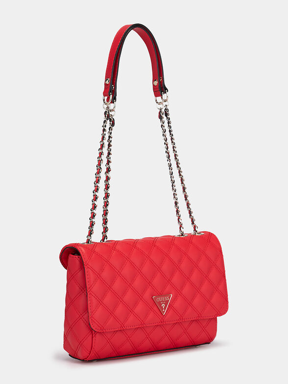 CESSILY Bag in black color with quilted effect - 2