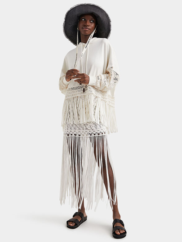 Sweatshirt with fringes - 2