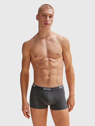 Three-pack of boxers with logo waistband - 4