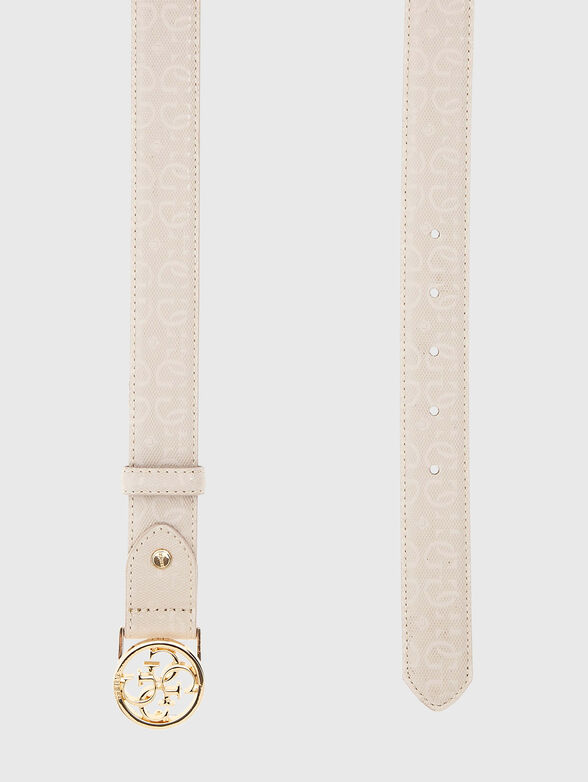 Belt with 4G logo buckle - 2