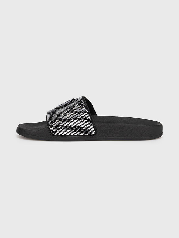 KOS 08 black beach slippers - 4
