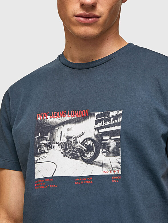 RAHMON T-shirt with contrasting print  - 4