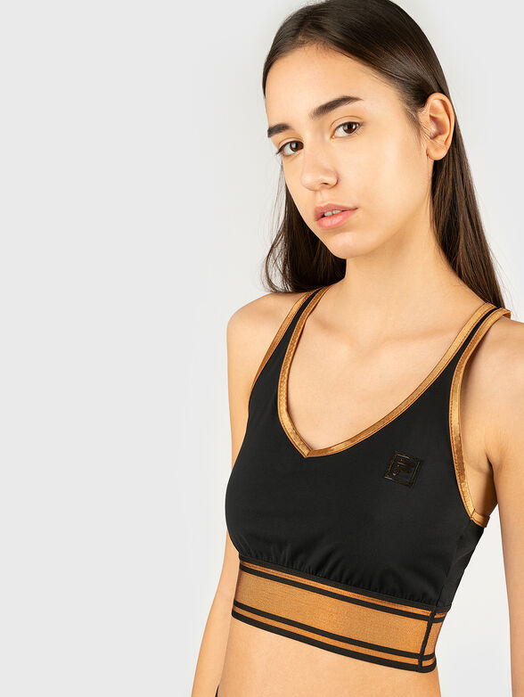 NEREA Top in black - 3