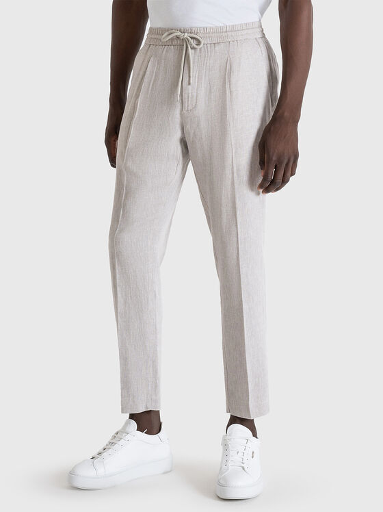 NEIL pants in linen blend - 1