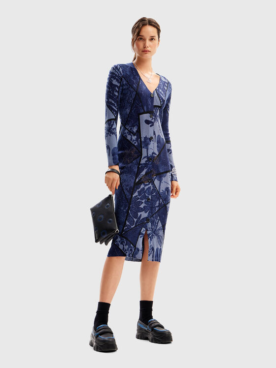 Rochie cu design floral - 1