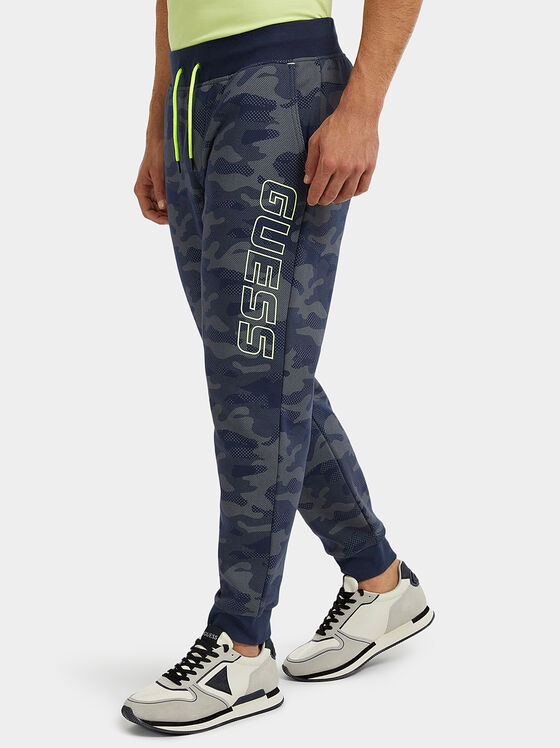 BONIFACE sports pants with logo lettering - 1