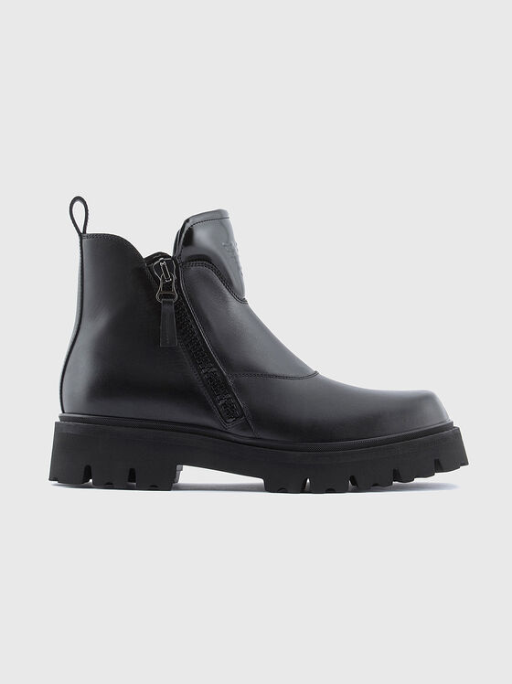 Leather ankle boots - 1
