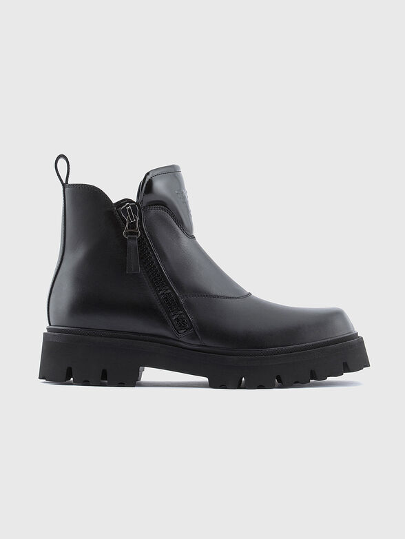 Leather ankle boots - 1