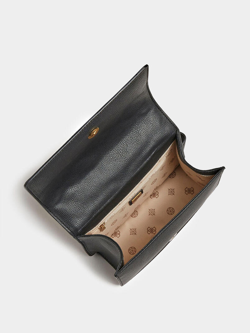 ABEY bag in beige color with gold chain - 3
