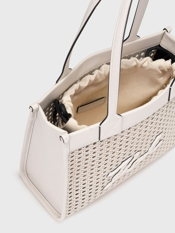 Bag with logo detail and tote bag - 6