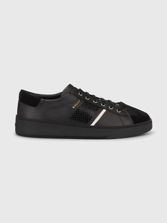 Leather sneakers - 1