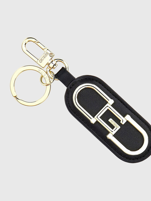 Key ring with gold-colored accent - 2