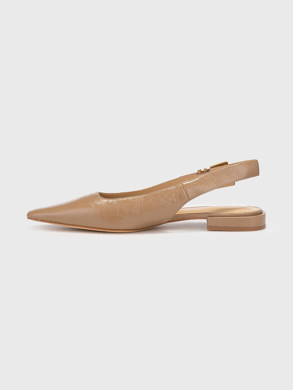 DARRINGTON crackled leather flat - 4