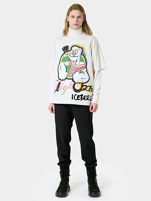 T-shirt with art print - 2