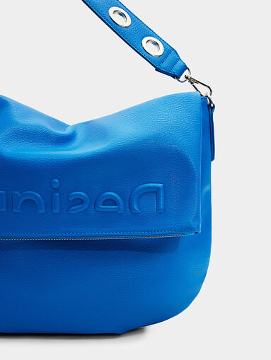 Bag with embossed maxi logo - 4