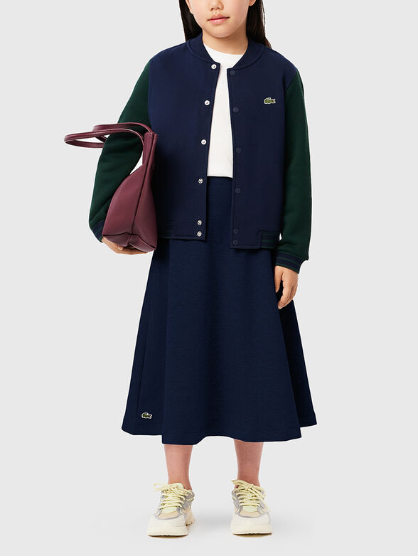 Unisex jacket in navy blue - 2
