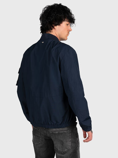 Bomber jacket with external pockets - 3