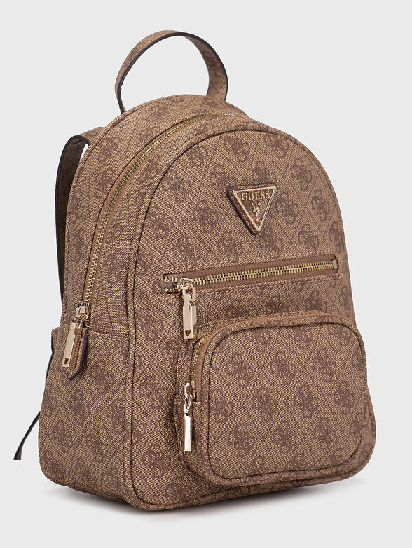 Backpack with logo print - 3