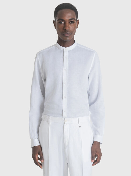 TOLEDO linen blend shirt - 1
