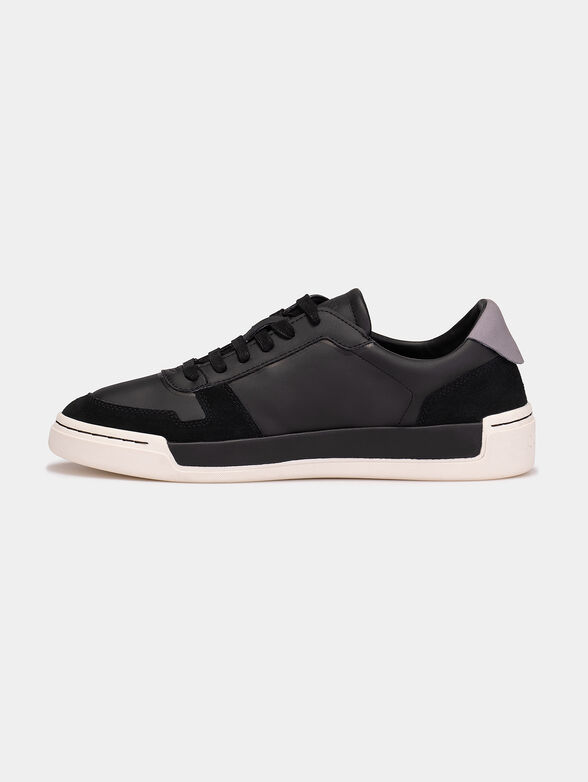 Sneakers with suede inserts - 4
