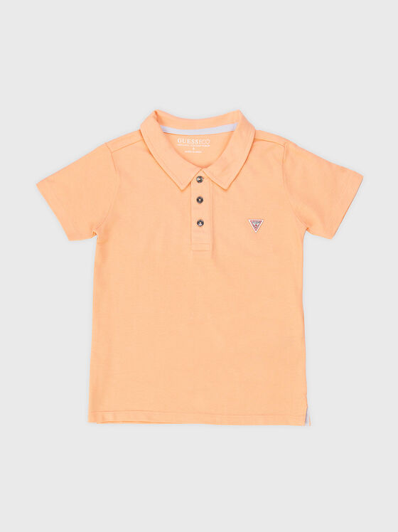 Polo shirt in dark blue color - 1