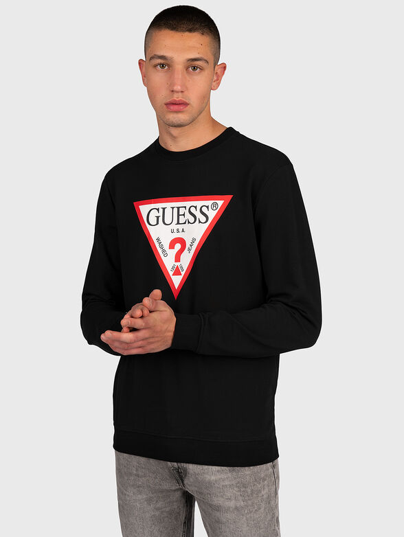 AUDLEY sweatshirt with triangular logo print - 1
