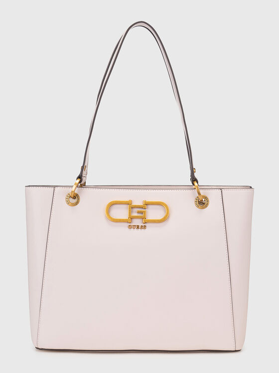 Black bag with metal logo - 1