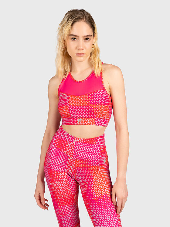 RIBE sports top with sheer elements - 1