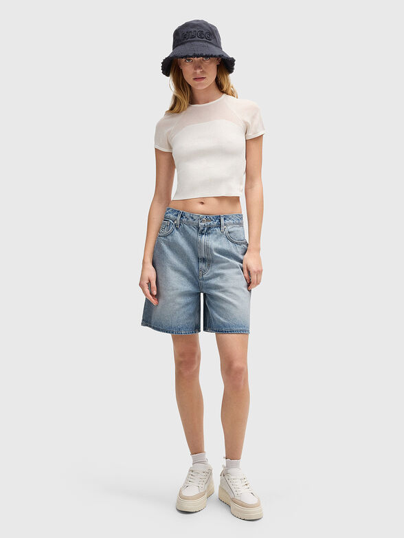 GELITA denim shorts - 4