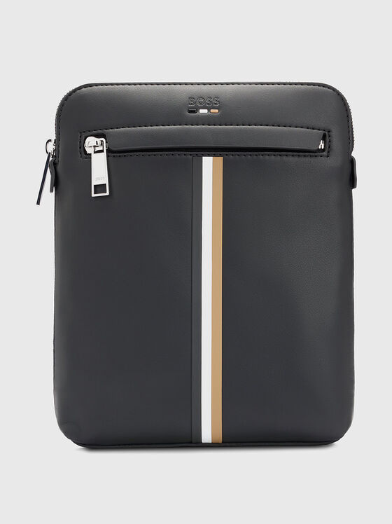 RAY crossbody bag with contrast stripes - 1