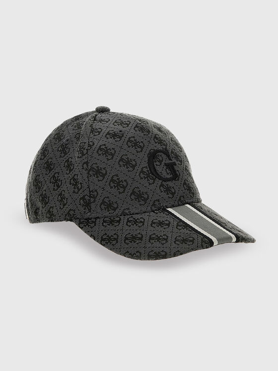 Șapcă de baseball cu monogramă imprimată - 1