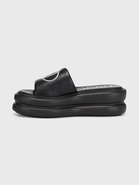 ARIA 04 slippers with contrasting logo - 4
