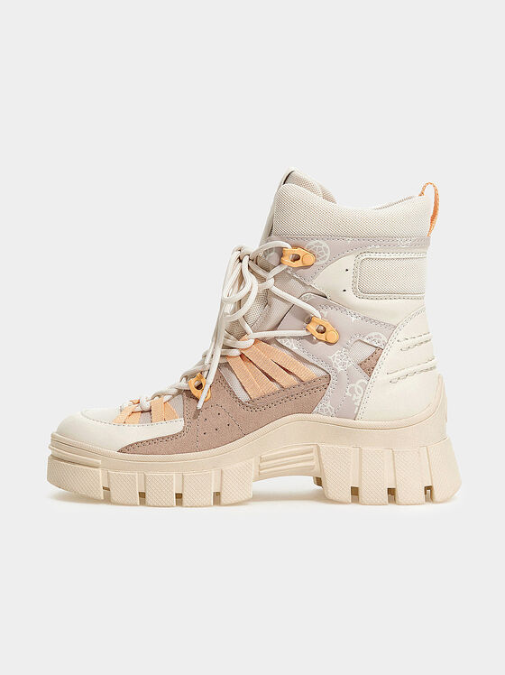 HALER boots with 4G logo - 1