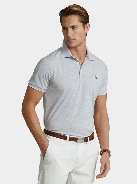 Tricou polo gri - 1