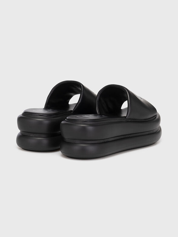 ARIA 04 slippers with contrasting logo - 3