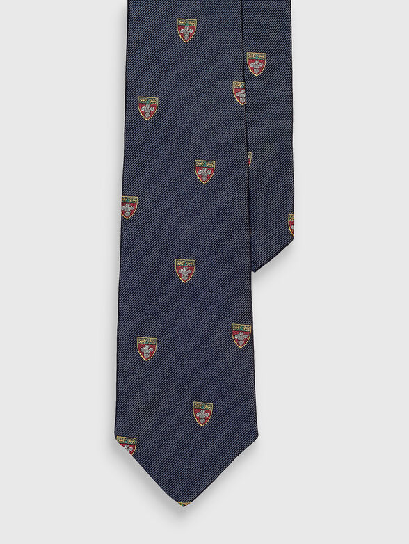  Silk tie with details - 1
