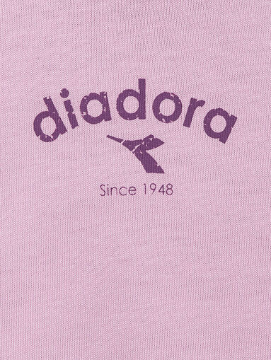 Black T-shirt with logo detail - 4