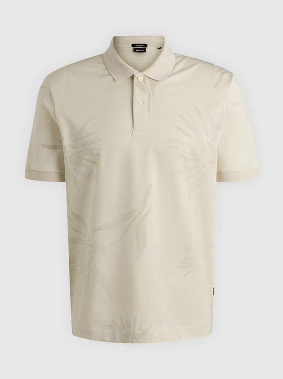 Tricou polo C-PARRIS cu imprimeu - 1